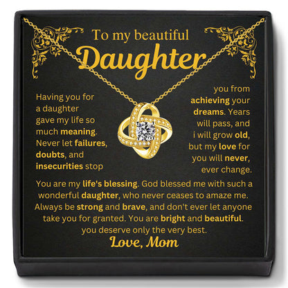 To My Daughter - Pendant of Love