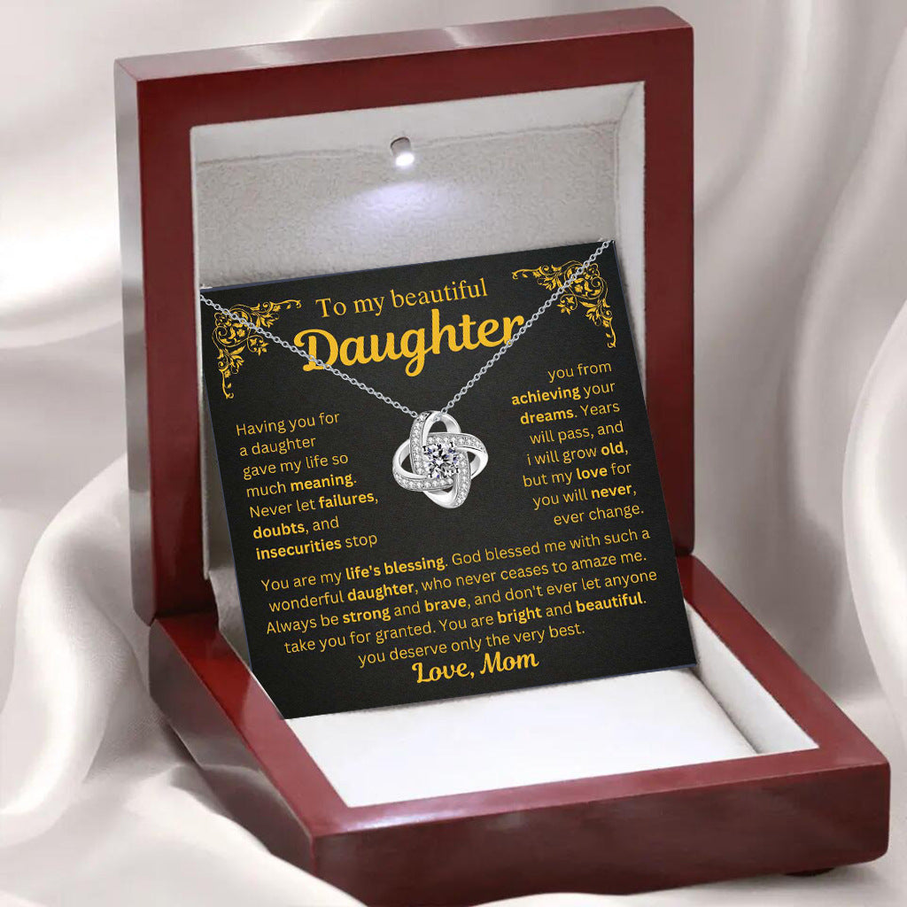 To My Daughter - Pendant of Love