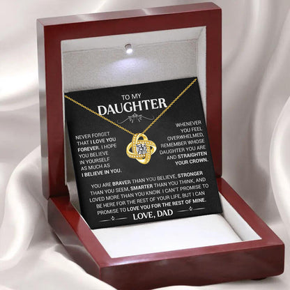To My Daughter - Pendant of Love